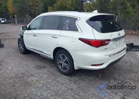 2020 Infiniti Qx60 Luxe Awd z USA, uszkodzony, nr VIN 5N1DL0MM9LC529936